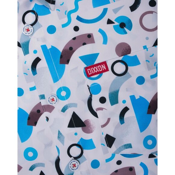 Dixxon Shirt Mens 2X New Wave Short Sleeve Button Up NWT - Picture 4 of 4